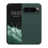 Θήκη Kwmobile για Google Pixel 9 Pro XL, Σκούρο πράσινο, Σιλικόνη, KWM000020PV026C