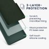 Θήκη Kwmobile για Google Pixel 9 Pro XL, Σκούρο πράσινο, Σιλικόνη, KWM000020PV026C