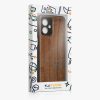 Θήκη Kwmobile για Motorola Moto G54, Καφέ, Ξύλο/Σιλικόνη, KWM000022VW001C