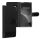 Θήκη Kwmobile για Motorola ThinkPhone, Μαύρη, Υφασμάτινη/Σιλικόνη, KWM000022VX001C