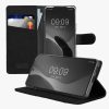 Θήκη Kwmobile για Motorola ThinkPhone, Μαύρη, Υφασμάτινη/Σιλικόνη, KWM000022VX001C