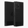 Θήκη Kwmobile για Motorola ThinkPhone, Μαύρη, Υφασμάτινη/Σιλικόνη, KWM000022VX001C
