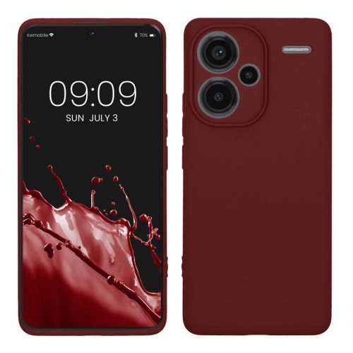 Θήκη Kwmobile για Xiaomi Redmi Note 13 Pro Plus 5G, Μωβ, Σιλικόνη, KWM000020OF008C
