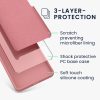 Θήκη Kwmobile για Google Pixel 9 Pro XL, ανοιχτό ροζ, σιλικόνη, KWM000020PV031C