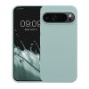 Θήκη Kwmobile για Google Pixel 9 Pro XL, ανοιχτό πράσινο, σιλικόνη, KWM000020PV032C