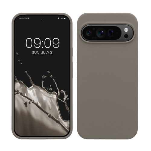 Θήκη Kwmobile για Google Pixel 9 Pro XL, Μπεζ, Σιλικόνη, KWM000020PV033C