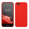 Θήκη Kwmobile για Apple iPhone 5/iPhone 5s/iPhone SE, Κόκκινη, Σιλικόνη, KWM000008GO104C