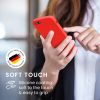 Θήκη Kwmobile για Apple iPhone 5/iPhone 5s/iPhone SE, Κόκκινη, Σιλικόνη, KWM000008GO104C