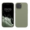 Θήκη Kwmobile για Apple iPhone 15, Ανοιχτό Πράσινο, Σιλικόνη, KWM000020CA019C