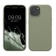 Θήκη Kwmobile για Apple iPhone 15, Ανοιχτό Πράσινο, Σιλικόνη, KWM000020CA019C