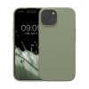 Θήκη Kwmobile για Apple iPhone 15, Ανοιχτό Πράσινο, Σιλικόνη, KWM000020CA019C