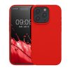 Θήκη Kwmobile για Apple iPhone 15 Pro, Κόκκινη, Σιλικόνη, KWM000020CC048C