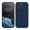 Θήκη Kwmobile για Apple iPhone 15 Pro, Μπλε, Σιλικόνη, KWM000020CC049C
