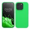Θήκη Kwmobile για Apple iPhone 15 Pro, Πράσινη, Σιλικόνη, KWM000020CC050C