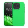 Θήκη Kwmobile για Apple iPhone 15 Pro, Πράσινη, Σιλικόνη, KWM000020CC050C