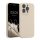 Θήκη Kwmobile για Apple iPhone 15 Pro, Κρεμ, Σιλικόνη, KWM000022OM013C