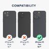 Θήκη Kwmobile για Apple iPhone 15 Pro, Κρεμ, Σιλικόνη, KWM000022OM013C