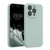 Θήκη Kwmobile για Apple iPhone 15 Pro, ανοιχτό πράσινο, σιλικόνη, KWM000022OM015C
