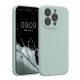 Θήκη Kwmobile για Apple iPhone 15 Pro, ανοιχτό πράσινο, σιλικόνη, KWM000022OM015C