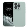 Θήκη Kwmobile για Apple iPhone 15 Pro, ανοιχτό πράσινο, σιλικόνη, KWM000022OM015C