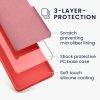 Θήκη Kwmobile για Google Pixel 9/Pixel 9 Pro, ροζ, σιλικόνη, KWM000020PI038C