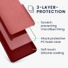 Θήκη Kwmobile για Google Pixel 9/Pixel 9 Pro, Κόκκινη, Σιλικόνη, KWM000020PI041C