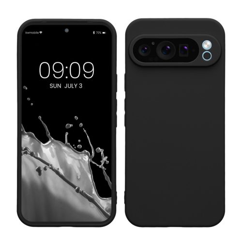 Θήκη Kwmobile για Google Pixel 9 Pro XL, Σκούρο μπλε, Σιλικόνη, KWM000020PU018C
