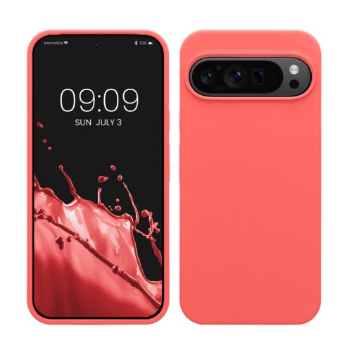 Θήκη Kwmobile για Google Pixel 9 Pro XL, Ροζ, Σιλικόνη, KWM000020PV038C