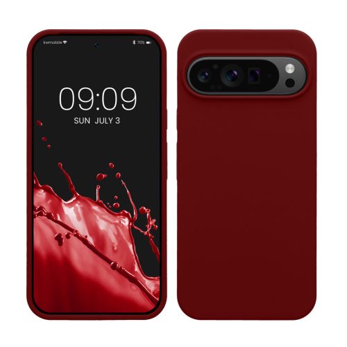 Θήκη Kwmobile για Google Pixel 9 Pro XL, Κόκκινη, Σιλικόνη, KWM000020PV041C