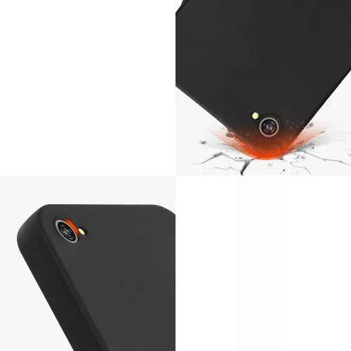 Θήκη για Apple iPhone 4 / iPhone 4s, Silicone, Black, 10719