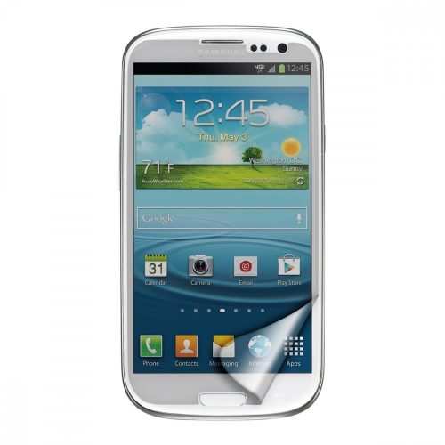 Προστατευτική μεμβράνη για Samsung Galaxy S3, Kwmobile, Εμπρός, Διαφανές, 11106.2
