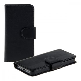   Θήκη για Apple iPhone 5 / iPhone 5s / iPhone SE, Eco leather, Μαύρο, 12261.01