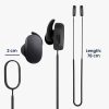 Λουράκι για ακουστικά Bose QuietComfort Earbuds, Kwmobile, Μαύρο, Σιλικόνη, 59280.01