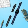 Σετ 2 ιμάντων για Blackview R3/R3 Pro, Kwmobile, Black/Blue, Silicone, 59292.01
