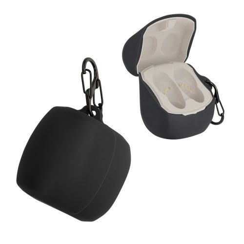 Κάλυμμα για ακουστικά Audio-Technica ATH-CKS50TW, Kwmobile, Μαύρο, Σιλικόνη, 59278.01