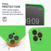 Θήκη Kwmobile για Apple iPhone 13 Pro Max, Silicone, Green, 59361.159