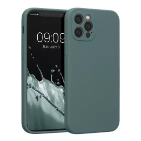   Θήκη Kwmobile για Apple iPhone 12 Pro, Silicone, Green, 59352.207