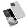 Θήκη Kwmobile για Apple iPhone 13, Silicone, Grey, 55878.96