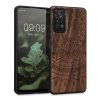 Θήκη kwmobile για Xiaomi Redmi Note 11 Pro/Redmi Note 11 Pro 5G/Redmi Note 12 Pro, Ξύλο, Καφέ, 57381.07
