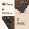Θήκη kwmobile για Xiaomi Redmi Note 11 Pro/Redmi Note 11 Pro 5G/Redmi Note 12 Pro, Ξύλο, Καφέ, 57381.07