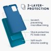 Κάλυμμα kwmobile για Samsung Galaxy A71, Silicone, Blue, 51209.228