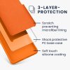 Θήκη kwmobile για Samsung Galaxy S22 Plus, Silicone, Orange, 56761.150