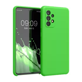   Θήκη Kwmobile για Samsung Galaxy A52/Galaxy A52 5G/Galaxy A52s 5G, Silicone, Green, 54347.159