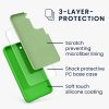 Κάλυμμα kwmobile για Samsung Galaxy S22 Plus, Silicone, Green, 56761.159