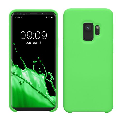 Κάλυμμα kwmobile για Samsung Galaxy S9, Silicone, Green, 44182.159