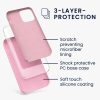Θήκη Kwmobile για Apple iPhone 12 Pro Max, Silicone, Pink, 52644.110