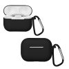 Θήκη για ακουστικά Apple AirPods Pro 2, Kwmobile, Μαύρο, Σιλικόνη, 59472.01