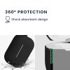 Θήκη για ακουστικά Apple AirPods Pro 2, Kwmobile, Μαύρο, Σιλικόνη, 59472.01