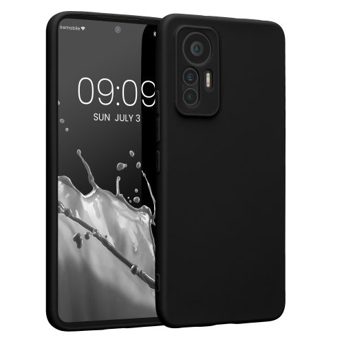 Θήκη Kwmobile για Xiaomi 12 Lite, Silicone, Black, 59470.47