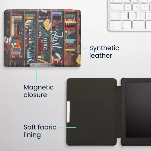 Θήκη για Kobo Glo HD/Touch 2.0, Kwmobile, Πολύχρωμη, Οικολογικό δέρμα, 34348.49